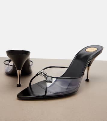 Jerry crystal-embellished mules  | Saint Laurent