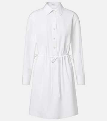 Hemdblusenkleid aus Baumwollpopeline | McQueen