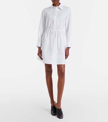 Hemdblusenkleid aus Baumwollpopeline | McQueen
