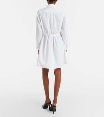 Hemdblusenkleid aus Baumwollpopeline | McQueen