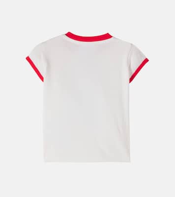 x Kitsuné Baby Lyrical printed cotton T-shirt | Bonpoint