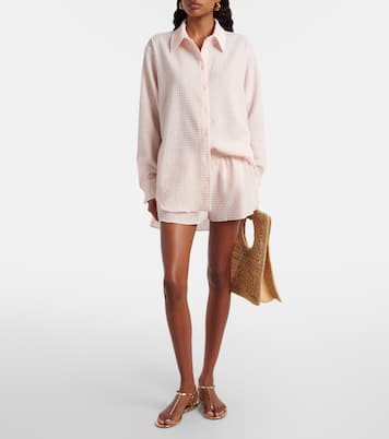 Resort seersucker shorts | Hunza G