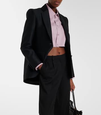 Wool and silk blazer | Balenciaga