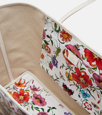 Gucci Tribeca Large floral canvas shopper | Gucci