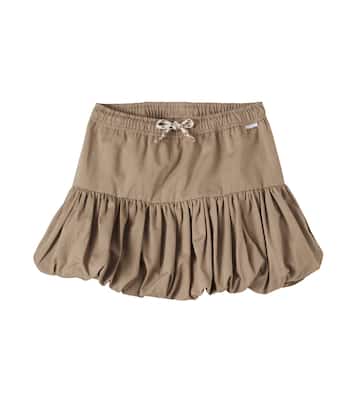 Britta gathered cotton skirt | Molo