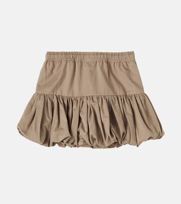 Britta gathered cotton skirt | Molo