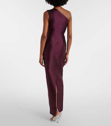 Robe Kira en satin | Solace London