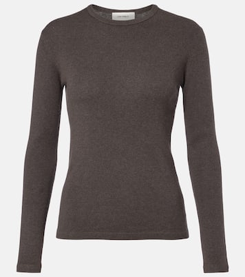 Vivian cotton and cashmere sweater | Lisa Yang