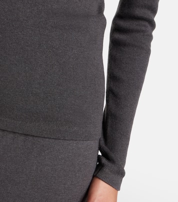 Vivian cotton and cashmere sweater | Lisa Yang