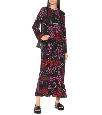 Robe midi imprimée | Marni