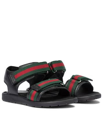 Sandalen mit Leder | Gucci Kids