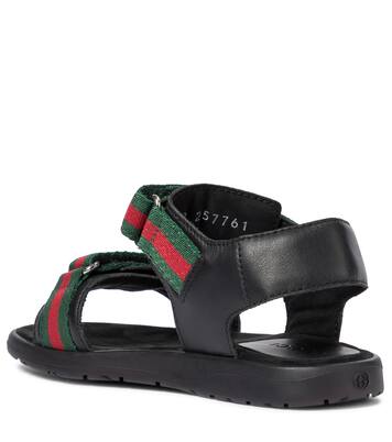 Sandalen mit Leder | Gucci Kids