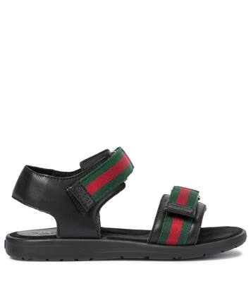 Sandalen mit Leder | Gucci Kids