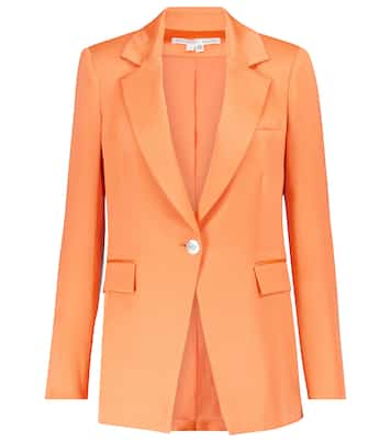 Blazer Erie aus Satin | Veronica Beard