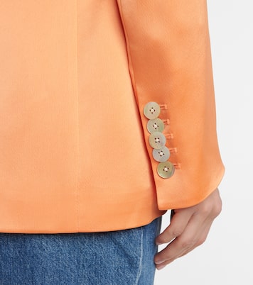 Blazer Erie aus Satin | Veronica Beard