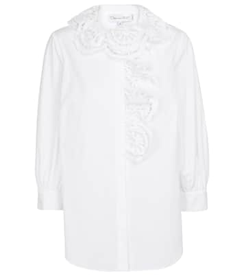 Hemd aus Baumwollpopeline | Oscar de la Renta