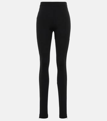 Zip high-rise leggings | Toteme