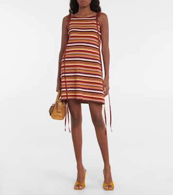 GIA/RHW Pantoletten Rosie 14 aus Leinen | Gia Borghini