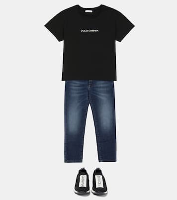 Sorrento mesh sneakers | Dolce&Gabbana Kids