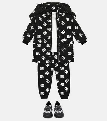 Logo cotton jersey sweatpants | Dolce&Gabbana Kids
