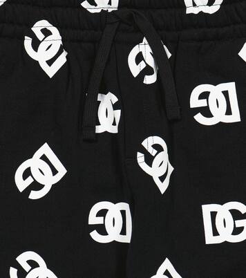 Logo cotton jersey sweatpants | Dolce&Gabbana Kids