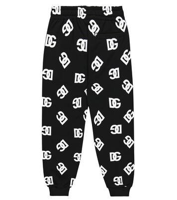 Logo cotton jersey sweatpants | Dolce&Gabbana Kids