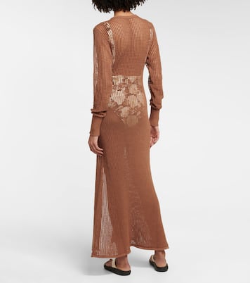 Robe longue Dulcie en coton mélangé | SIR