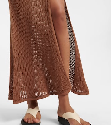 Robe longue Dulcie en coton mélangé | SIR