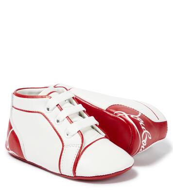 Baby Funnyto leather sneakers | Christian Louboutin Kids