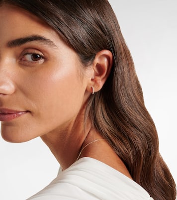 Ohrringe aus 14kt Gelbgold mit Diamanten | Mateo