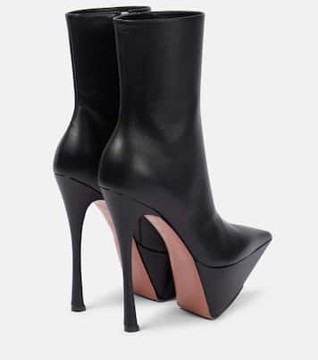 Ankle Boots Yigit aus Leder | Amina Muaddi