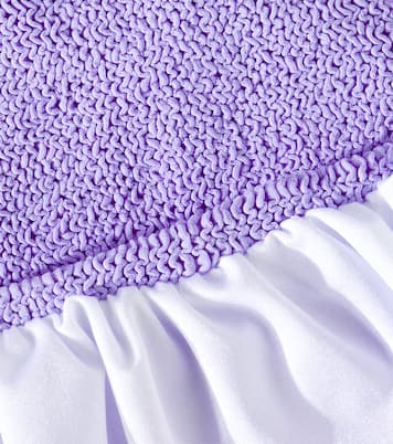 Olive ruffled bikini | Hunza G Kids