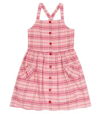 Checked cotton poplin dress | Polo Ralph Lauren Kids