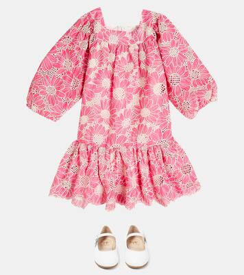 Broderie anglaise cotton dress | Tartine et Chocolat