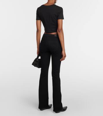 Low-Rise Flared Jeans | AG Jeans