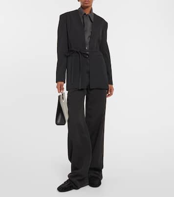 Lucca calf hair moccasins | The Row