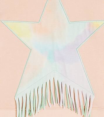 Embellished cotton jersey sweatshirt | Stella McCartney Kids