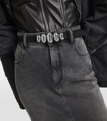 Fuzz slim suede belt | Isabel Marant