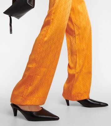 Pantalon de pyjama Moon Diamant en satin | Marine Serre