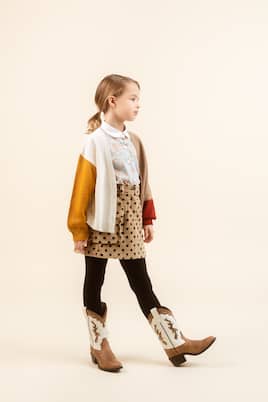 Gonna in velluto a coste di cotone | Paade Mode