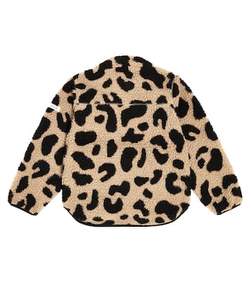 Nolan leopard-print fleece jacket | Liewood
