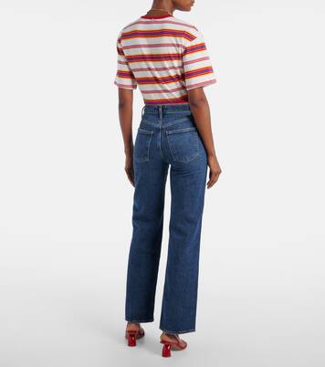 Jeans rectos Harper de tiro medio | Agolde