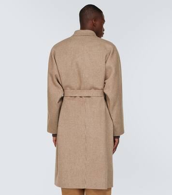 Manteau en laine à carreaux | Acne Studios