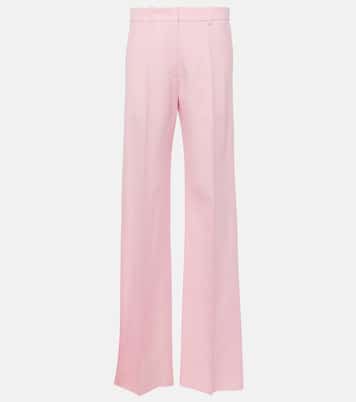 Wool and silk wide-leg pants | Valentino
