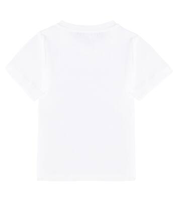 Baby T-Shirt aus Baumwoll-Jersey | Balmain Kids