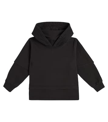 Hustler cotton jersey hoodie | Rick Owens Kids