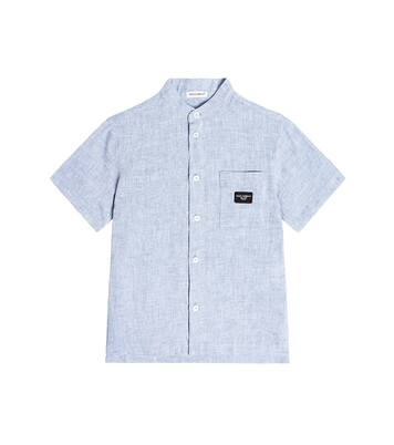 Hemd aus Leinen | Dolce&Gabbana Kids