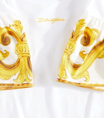 Printed cotton T-shirt | Dolce&Gabbana Kids