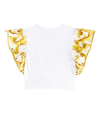 Printed cotton T-shirt | Dolce&Gabbana Kids