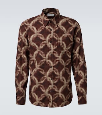 Camicia in cotone con stampa | Dries Van Noten